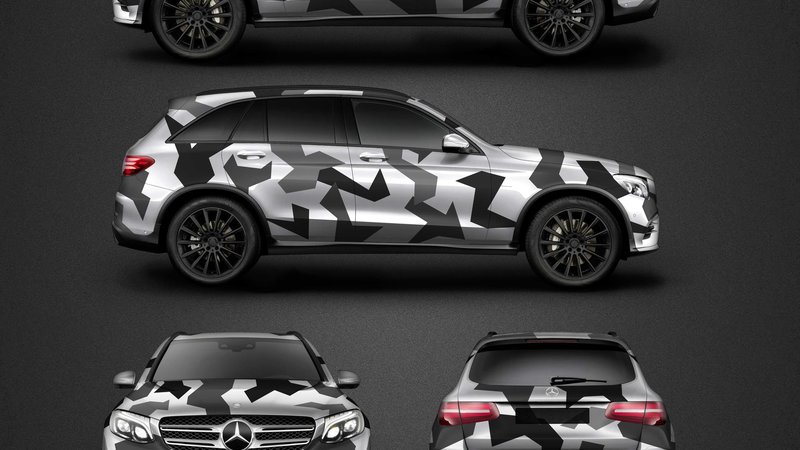 Mercedes GLC - Camouflage design