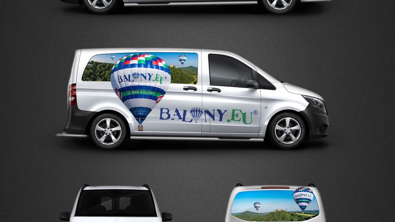 Mercedes Vito - Balóny EU design