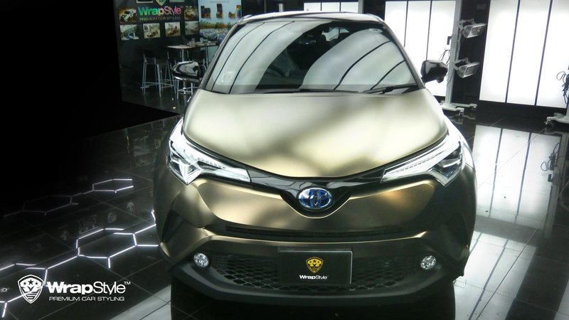 Toyota C-HR - Pearl Metal Coffee wrap - img 1 small