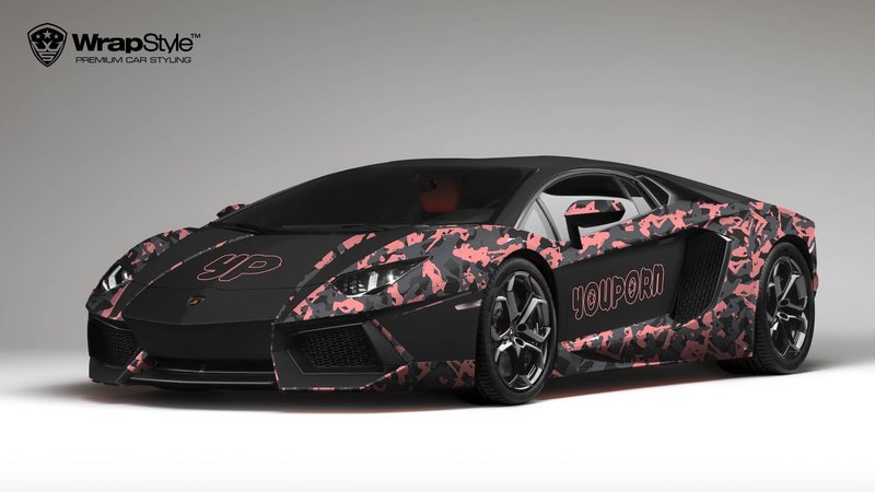 Lamborghini Aventador - YouPorn design