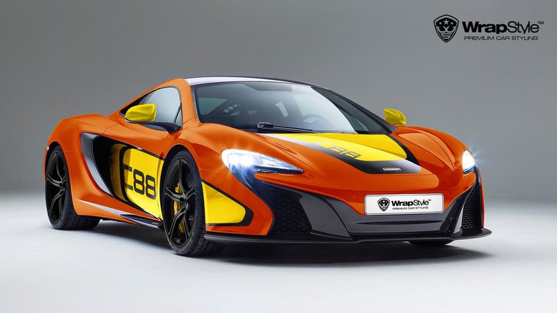 McLaren P1 - Stripes design