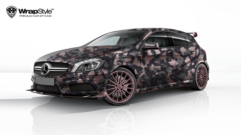 Mercedes A45 - Camo design