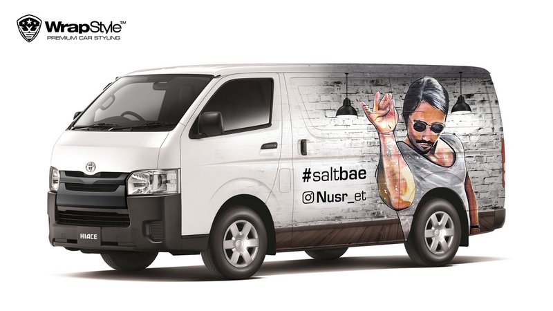 Toyota Hiace - Salt Bae design