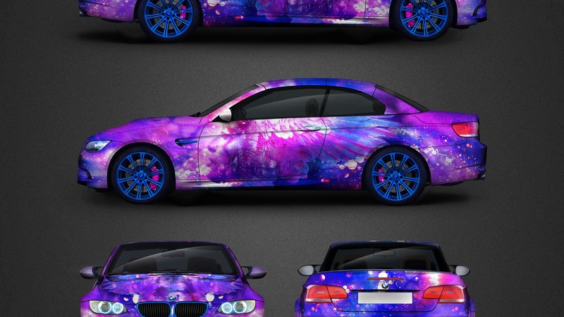 BMW M3 - Purple Dream design