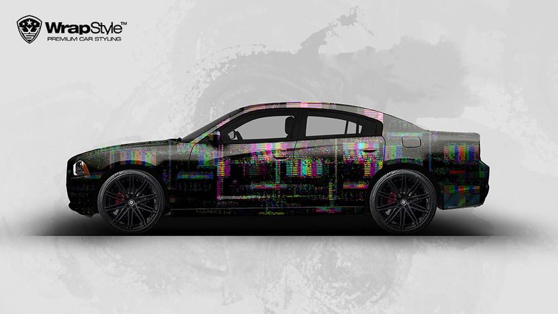 Dodge Charger - Glitch design