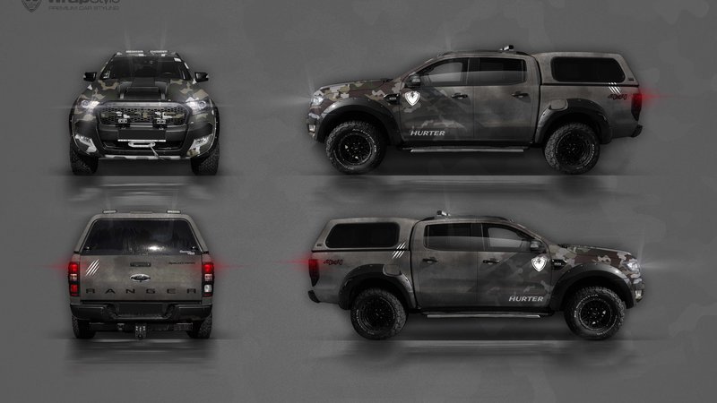 Ford Ranger - Camo design