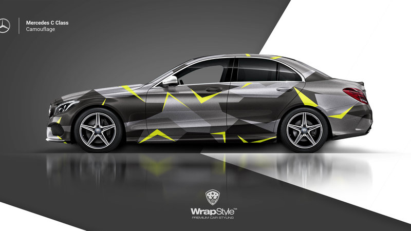 Mercedes C Class 220 - Camo design