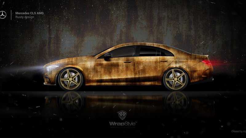 Mercedes CLS AMG - Rusty design