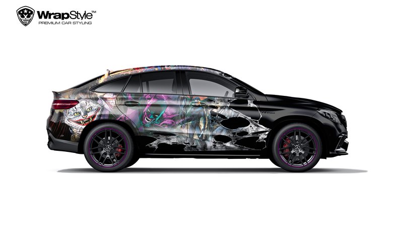 Mercedes GLE 63 - Batman design