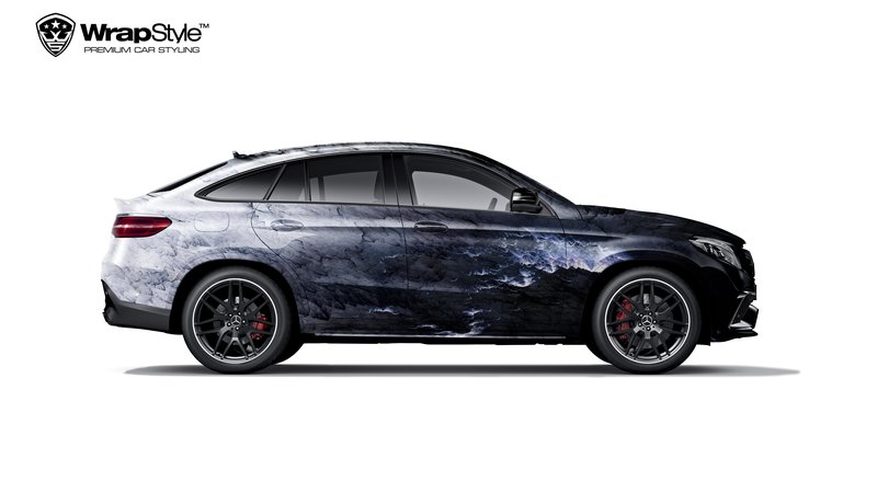 Mercedes GLE 63 - Storm Sky design