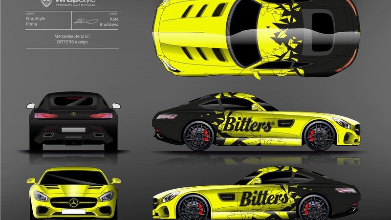 Mercedes GT - Bitters design