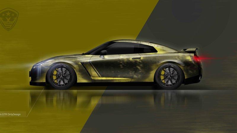 Nissan GTR - Dirty design