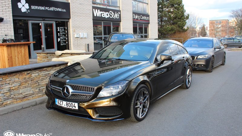 Mercedes CLS - Midnight Gold wrap - cover small