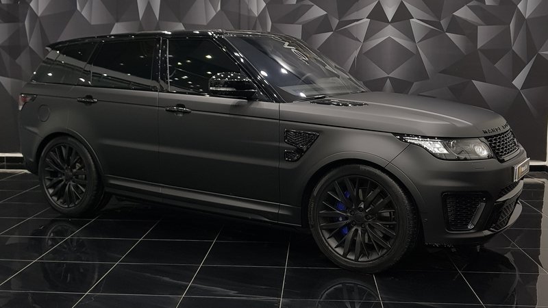 Range Rover Evoque - Black Matt wrap