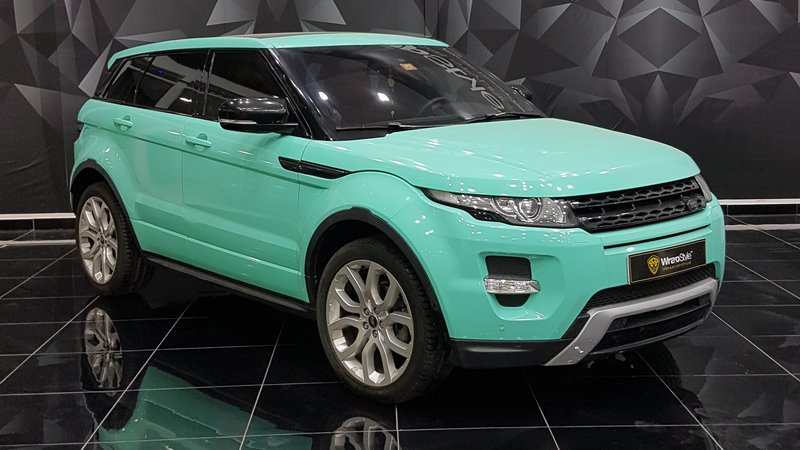 Range Rover Evoque - Mint wrap