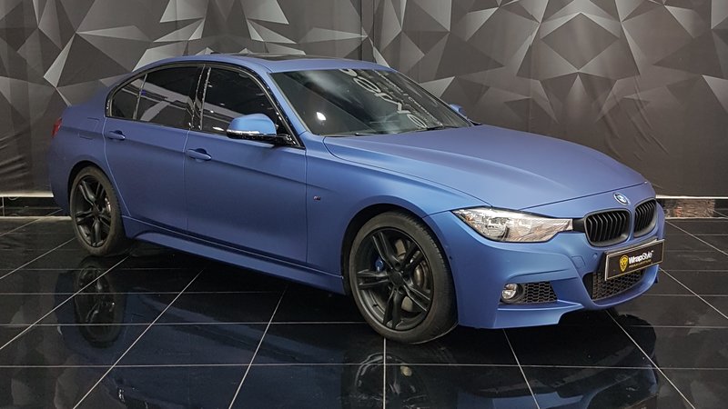 BMW 3 - Blue Matt wrap