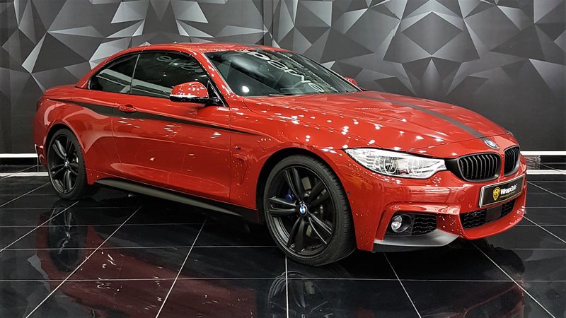 BMW 4 Cabrio - Stripes design