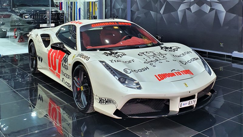 Ferrari 488 - Gumball3000 design