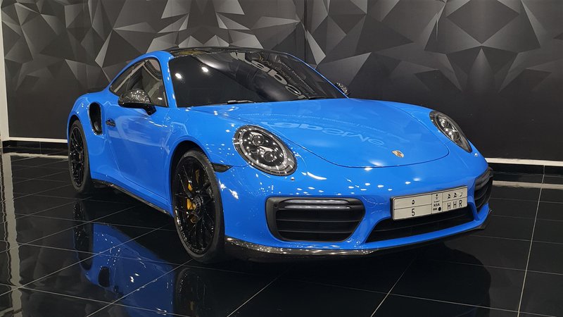 Porsche 911 - Blue Gloss wrap - cover small