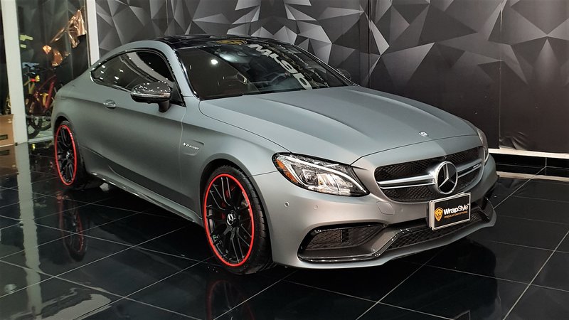 Mercedes AMG GT Coupe - Grey Matt wrap