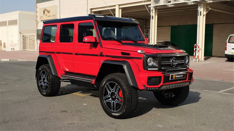 Mercedes G - Red Gloss wrap - img 1 small