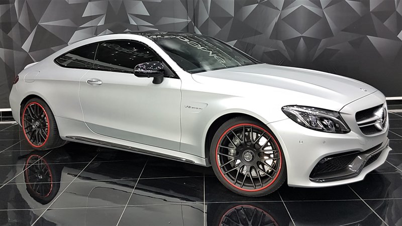 Mercedes S - White Satin wrap