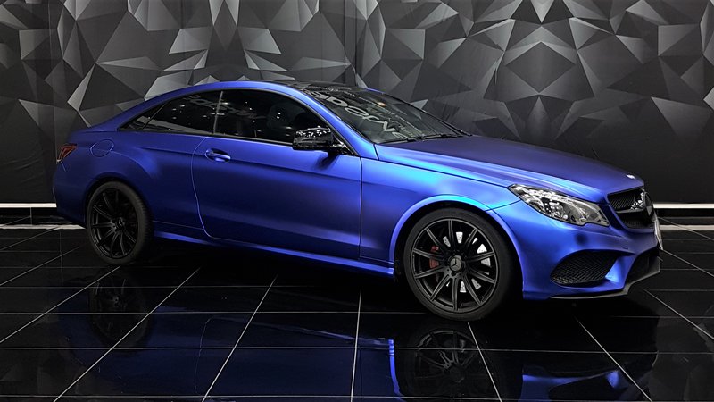 Mercedes S Coupe - Iridescent Matt wrap