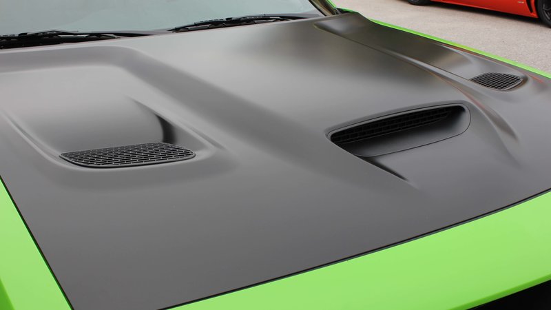 Dodge Challenger Hellcat - Green Gloss wrap - img 3 small