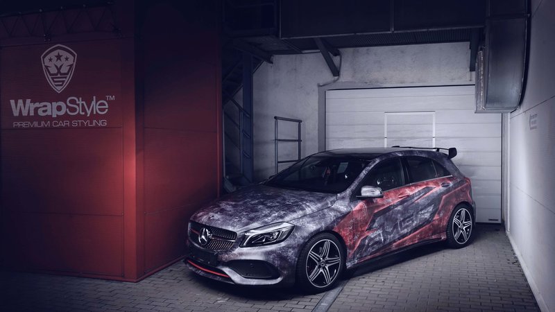 Mercedes A43 AMG - The Smell Of Blood design