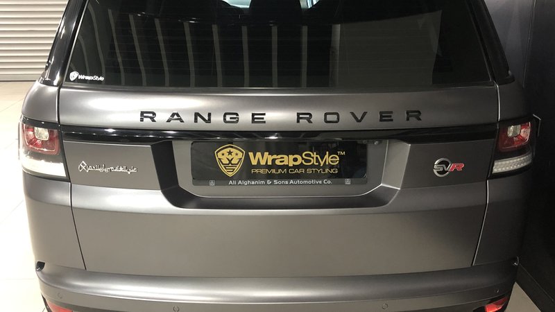 Range Rover SVR - Grey Matt wrap - img 1 small