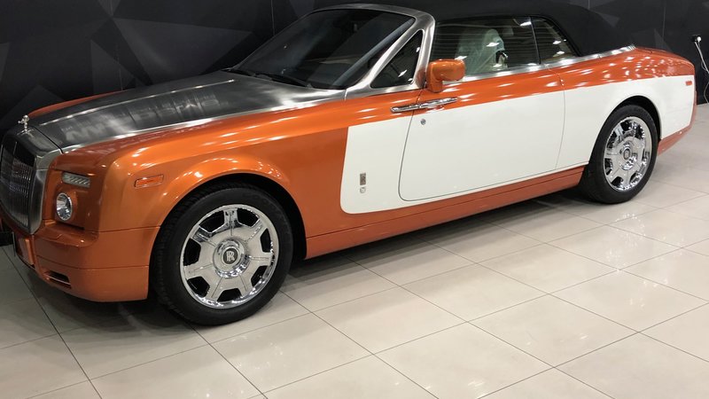 Rolls-Royce Dawn - Orange Stripe wrap - img 1 small