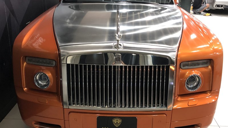 Rolls-Royce Dawn - Orange Stripe wrap - img 2 small