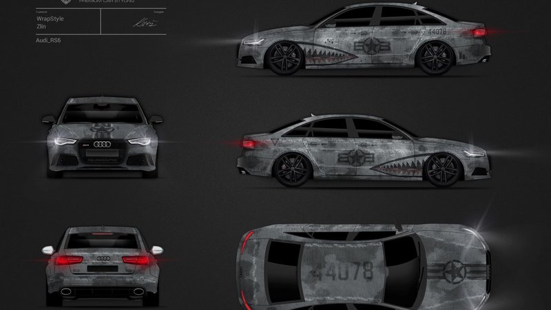 Audi RS6 - Army design