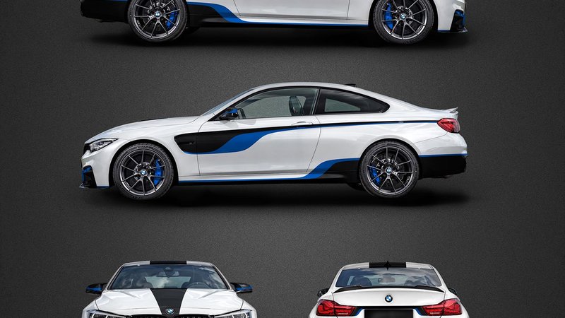 BMW M4 - McLaren Stripes design