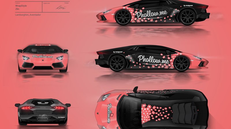 Lamborghini Aventador - Phollowme design