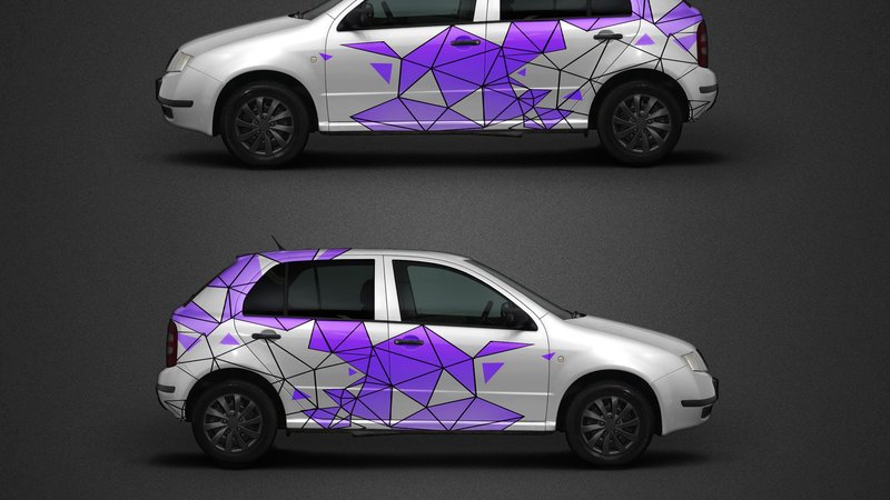 Skoda Fabia - Triangles design