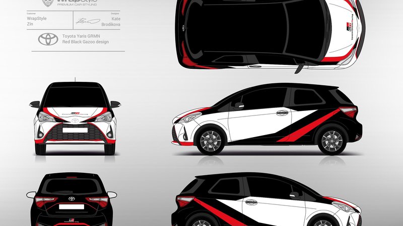 Toyota Yaris - GRMN Gazoo design - cover small