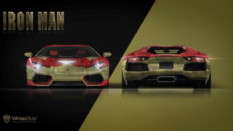 Lamborghini Aventador - Iron Man design - cover small