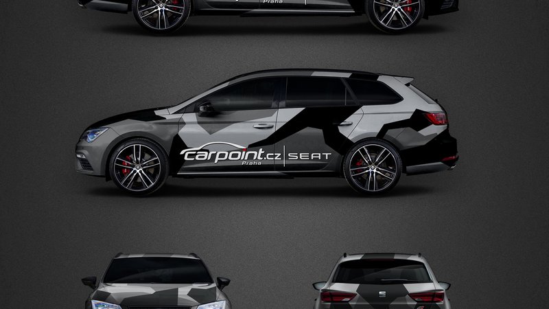 Seat Leon Cupra ST - Camouflage design