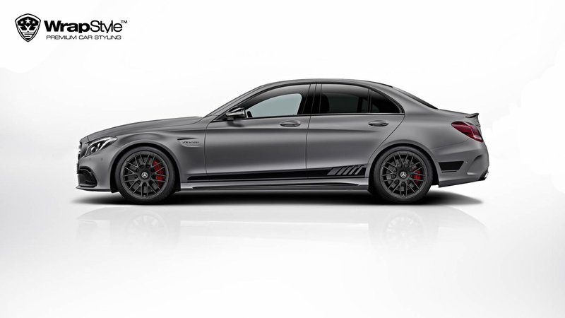 Mercedes AMG C63 - Stripes design