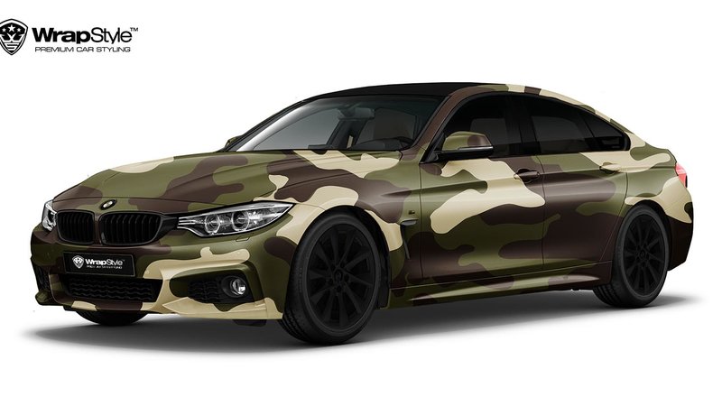 BMW 4 - Camo design