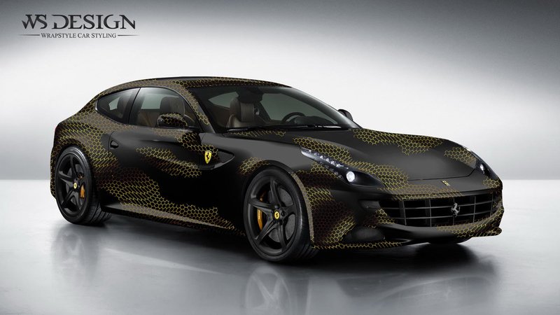 Ferrari FF - Shape design