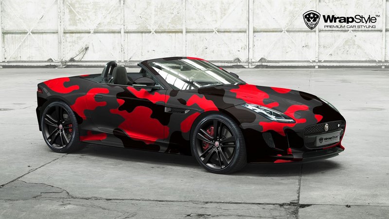 Jaguar F Type - Camo design