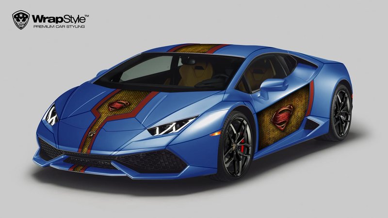 Lamborghini Huracan - Superman design