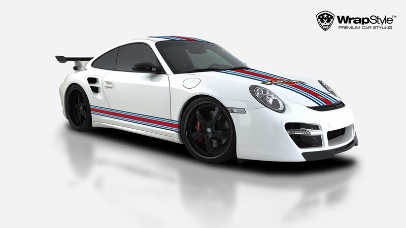 Porsche Turbo 997 - Martini design