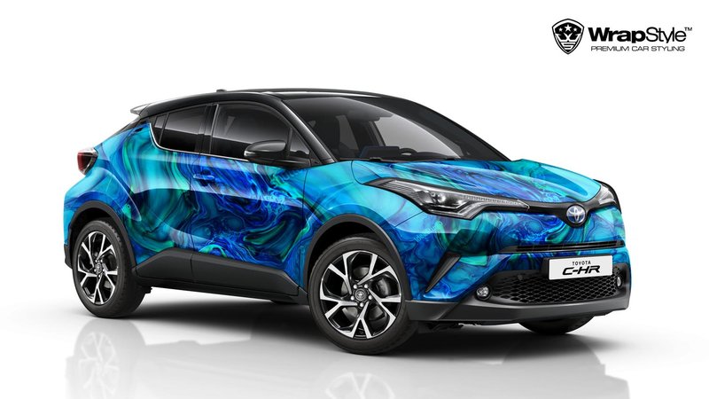 Toyota C-HR Hybrid - Watermarble design