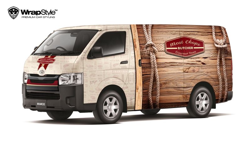 Toyota Hiace - Meat Butcher design