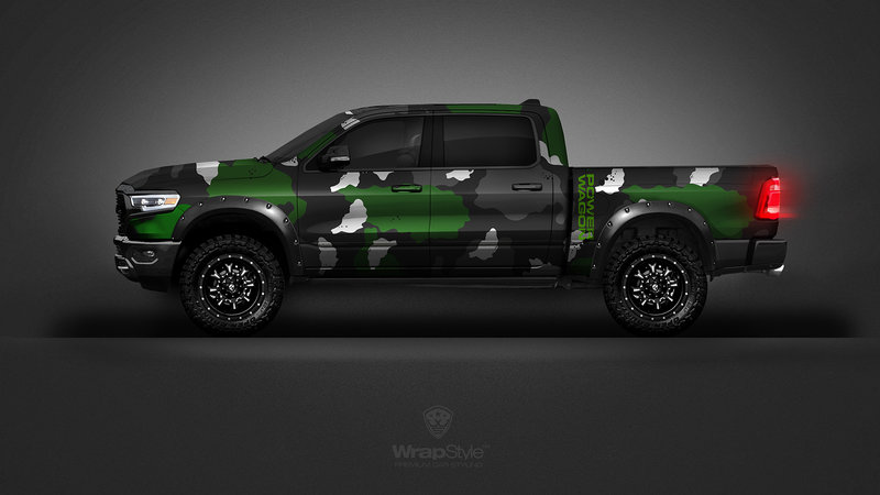 Dodge RAM - Camouflage design