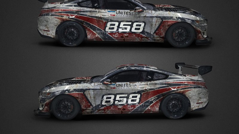 Ford Mustang GT4  - Unitesta Race design