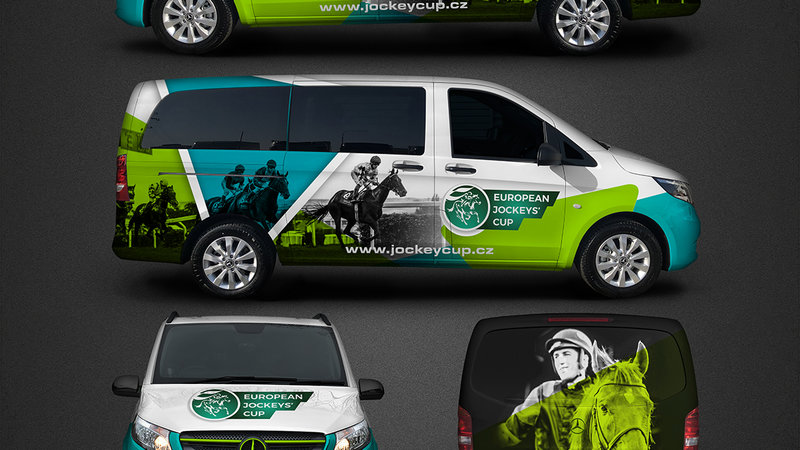 Mercedes-Benz Vito - European Jockeys Cup design